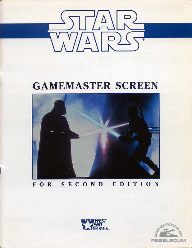 Star Wars: Gamemaster Screen - Softcover