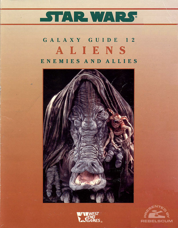 Star Wars: Galaxy Guide 12: Aliens–Enemies and Allies - Softcover