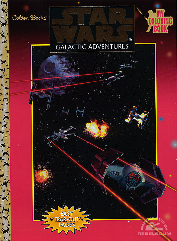 Star Wars: Galactic Adventures Coloring Book - Softcover
