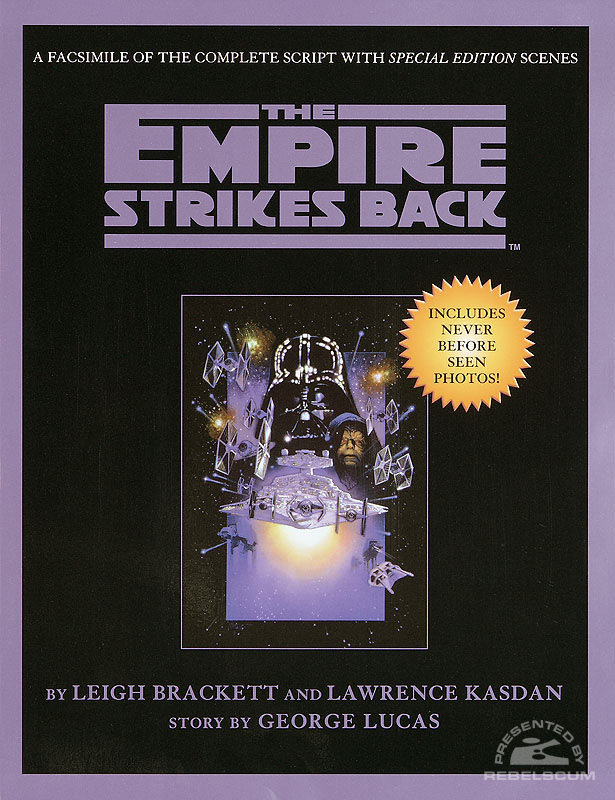 Star Wars: The Empire Strikes Back Facsimile Script - Softcover