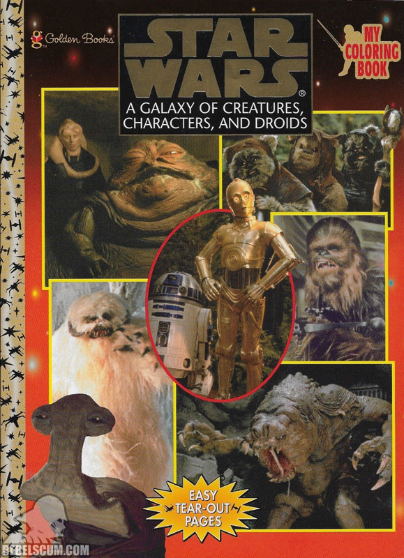 Star Wars: A Galaxy of Creatures, Characters and Droids Coloring Book - Softcover