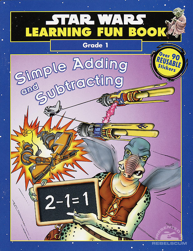 Star Wars: Learning Fun Book – Simple Adding & Subtracting: Grade 1 - Softcover