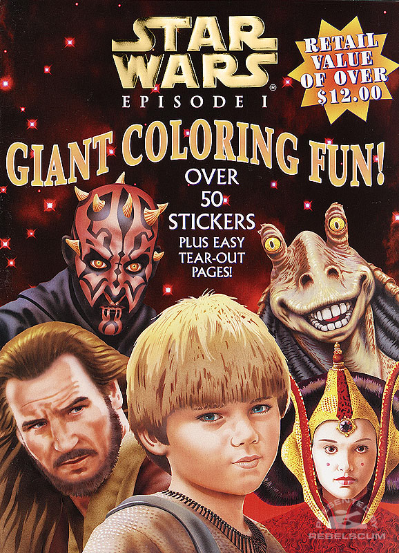 Star Wars: Episode I – Giant Coloring Fun - Softcover