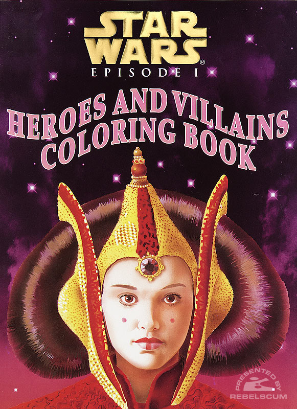 Star Wars: Episode I – Heroes and Villains Coloring Book - Softcover