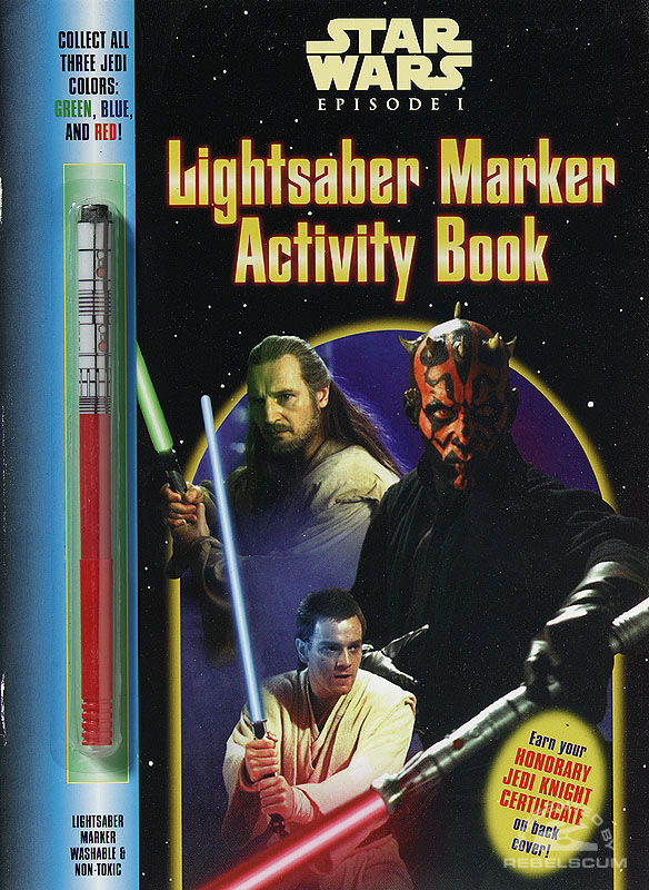 Star Wars: Episode I – Lightsaber Marker Activity Book