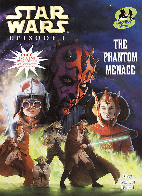 Star Wars: Episode I – The Phantom Menace Coloring Book - Softcover