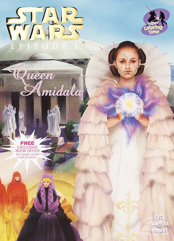 Star Wars: Episode I – Queen Amidala’s Royal Coloring Book - Softcover