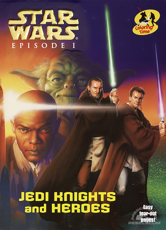 Star Wars: Episode I – Jedi Knights and Heroes Coloring Book - Softcover