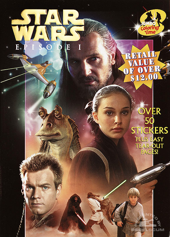 Star Wars: Episode I – Jumbo Coloring Fun