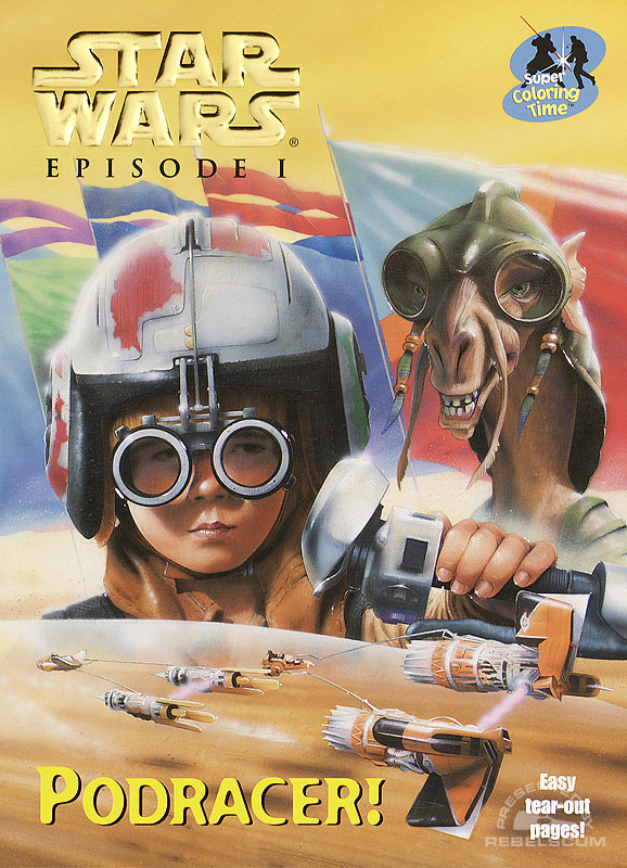 Star Wars: Episode I – Podracer! Coloring Book - Softcover