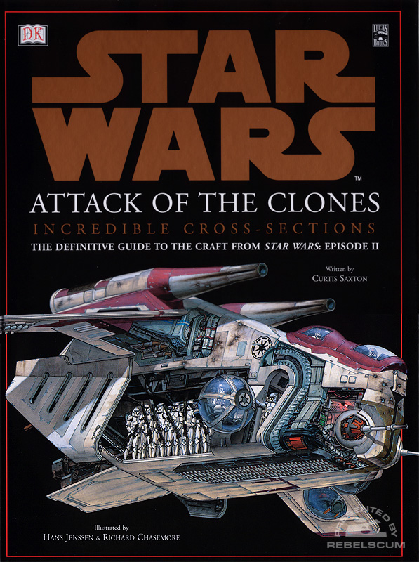 Star Wars: Attack of the Clones Incredible Cross-Sections - Hardcover