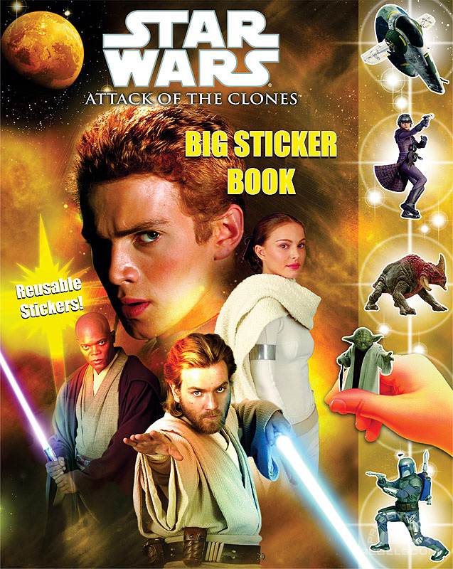 Star Wars: Attack of the Clones – Big Sticker Book - Softcover