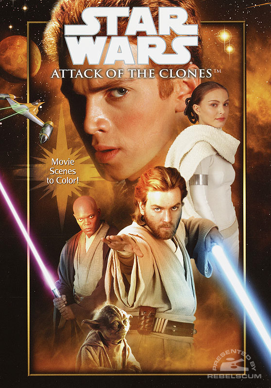 Star Wars: Attack of the Clones Coloring Book