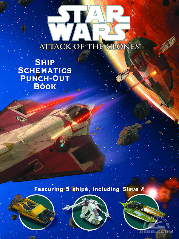 Star Wars: Attack of the Clones – Ship Schematics Punch-Out Book