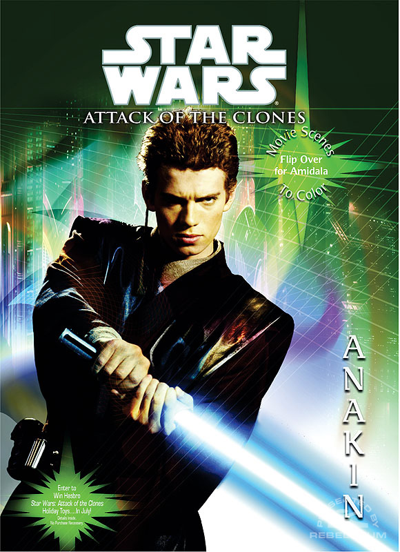 Star Wars: Attack of the Clones – Anakin and Amidala – Super Coloring Time