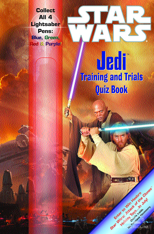 Star Wars Jedi Training Trials and Quiz Book - Softcover