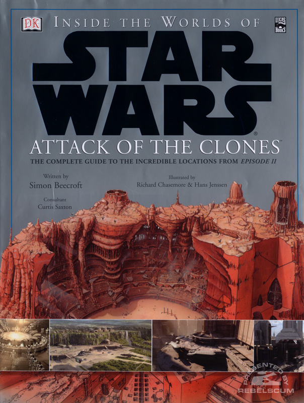 Inside the Worlds of Star Wars Attack of the Clones - Hardcover
