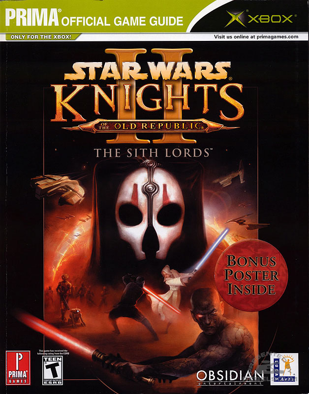 Star Wars: Knights of the Old Republic II – The Sith Lords Prima Official Game Guide - Softcover