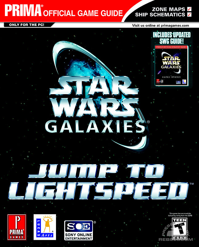 Star Wars: Galaxies: Jump to Lightspeed Prima Official Game Guide - Softcover