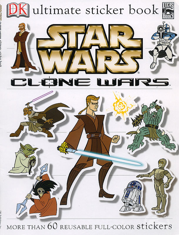 Star Wars: Clone Wars Ultimate Sticker Book - Softcover