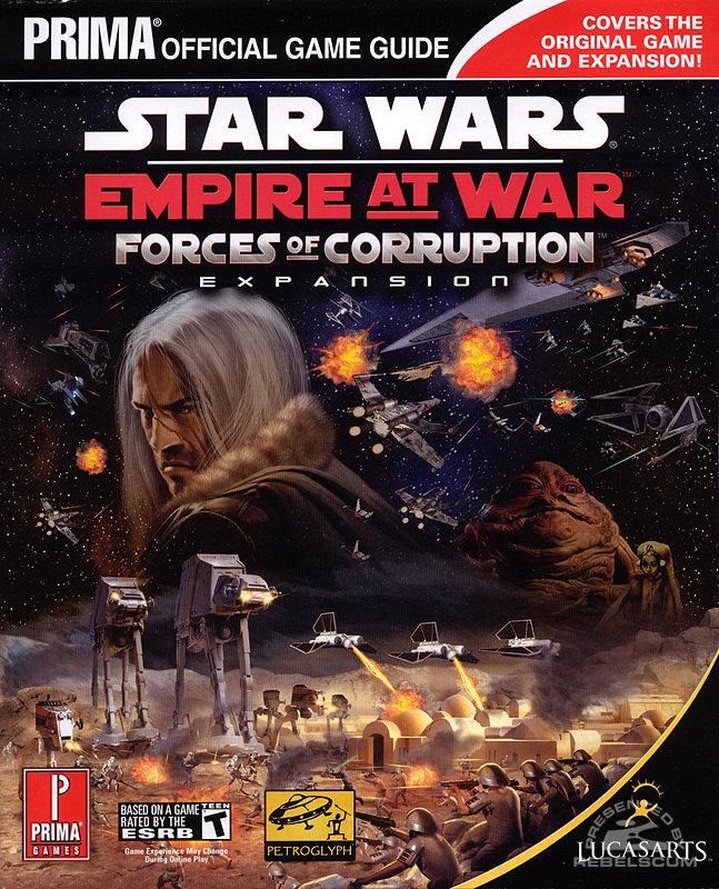 Star Wars Empire at War: Forces of Corruption: Prima Official Game Guide - Softcover