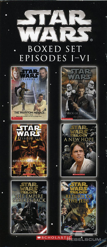 Star Wars: Boxed Set - Episodes I - VI (Back)