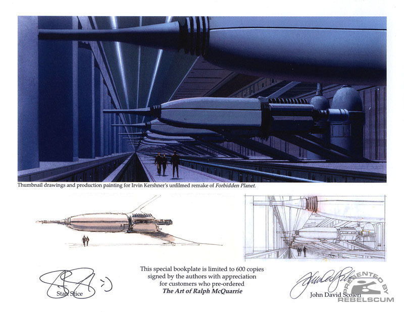 The Art of Ralph McQuarrie (Bookplate-Preorder)