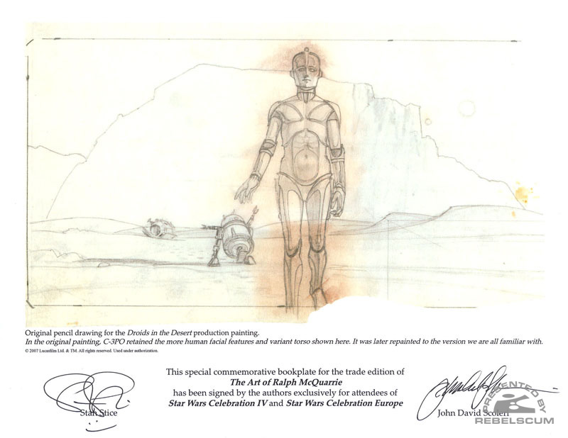 The Art of Ralph McQuarrie (Bookplate-Trade Edition)