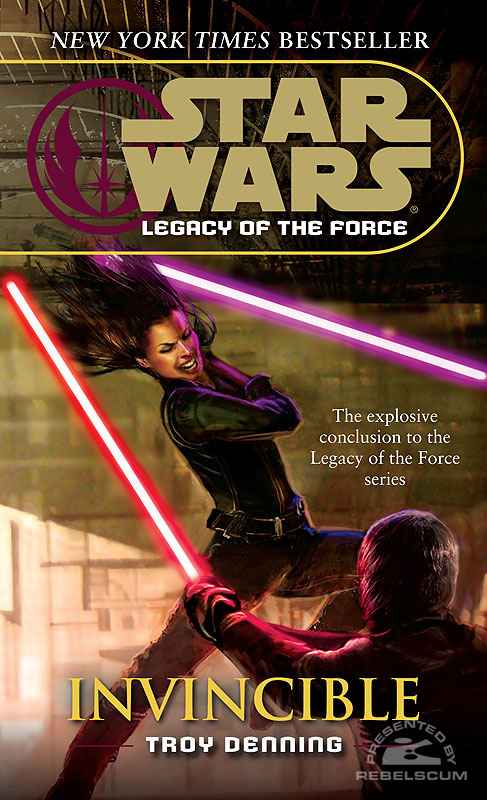 Star Wars: Legacy of the Force 9: Invincible - Paperback