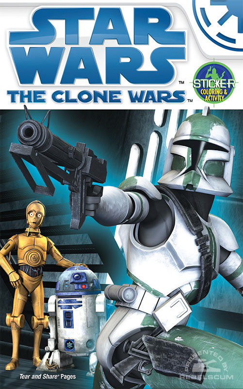 Star Wars: The Clone Wars – Sticker Coloring & Activity Book
