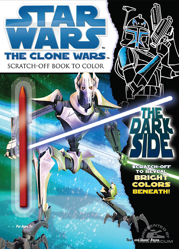 Star Wars: The Clone Wars – The Dark Side Coloring Book - Softcover