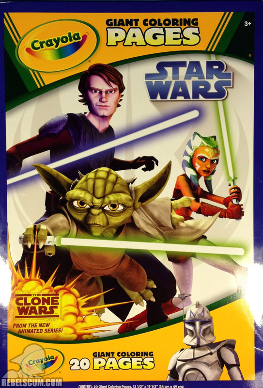 Star Wars: The Clone Wars Crayola Giant Coloring Pages