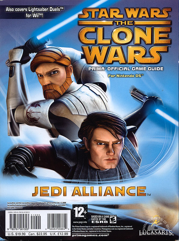 Star Wars: The Clone Wars – Jedi Alliance Official Game Guide