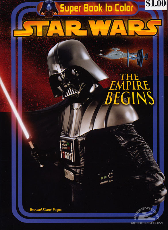 Star Wars: The Empire Begins Coloring Book