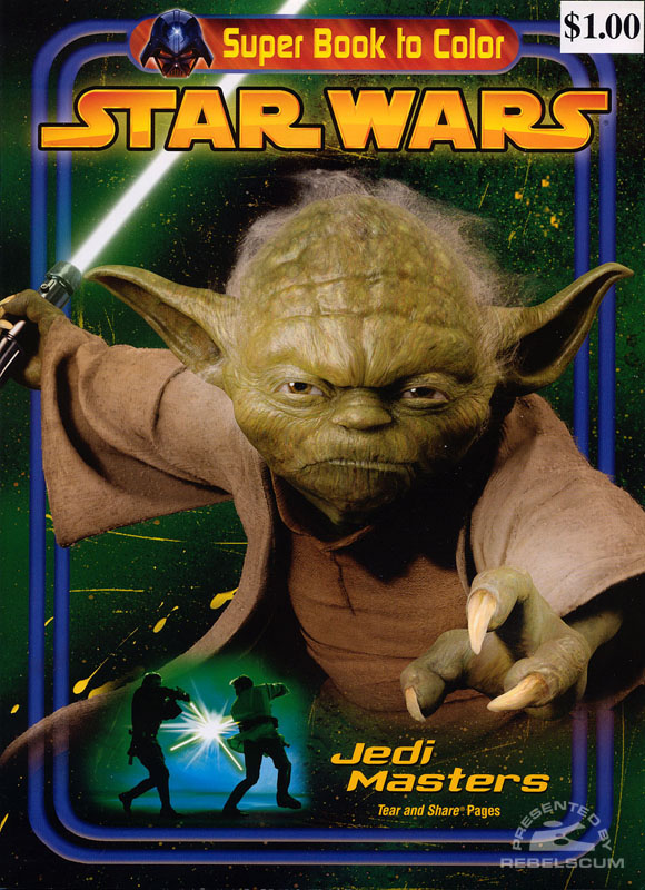 Star Wars: Jedi Masters Coloring Book - Softcover