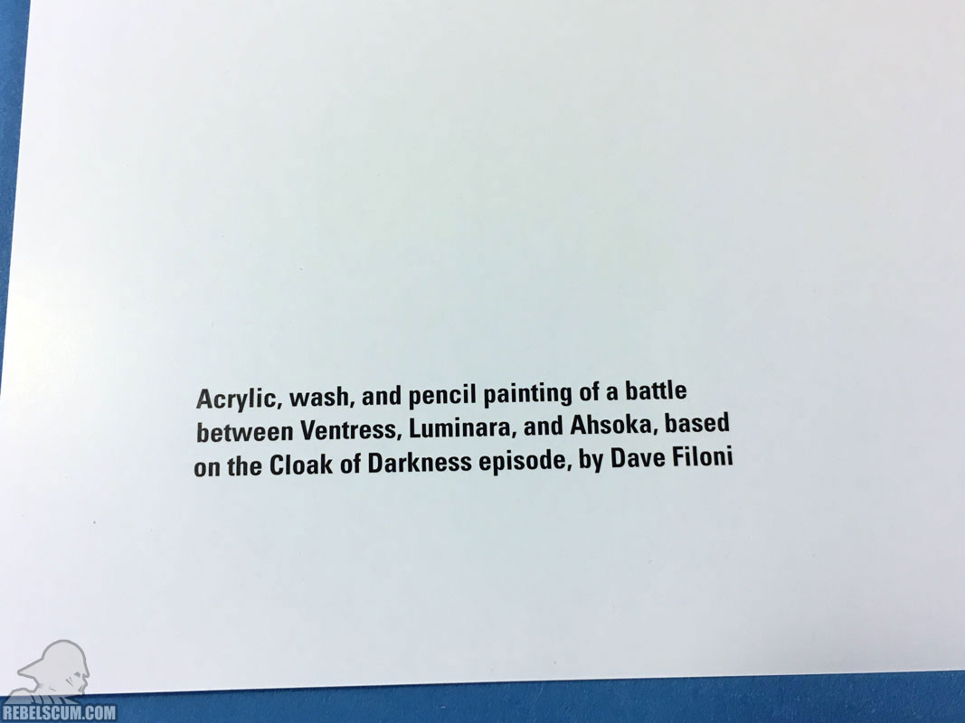 Art of Star Wars: The Clone Wars [Limited Edition] (Artwork 1, description)