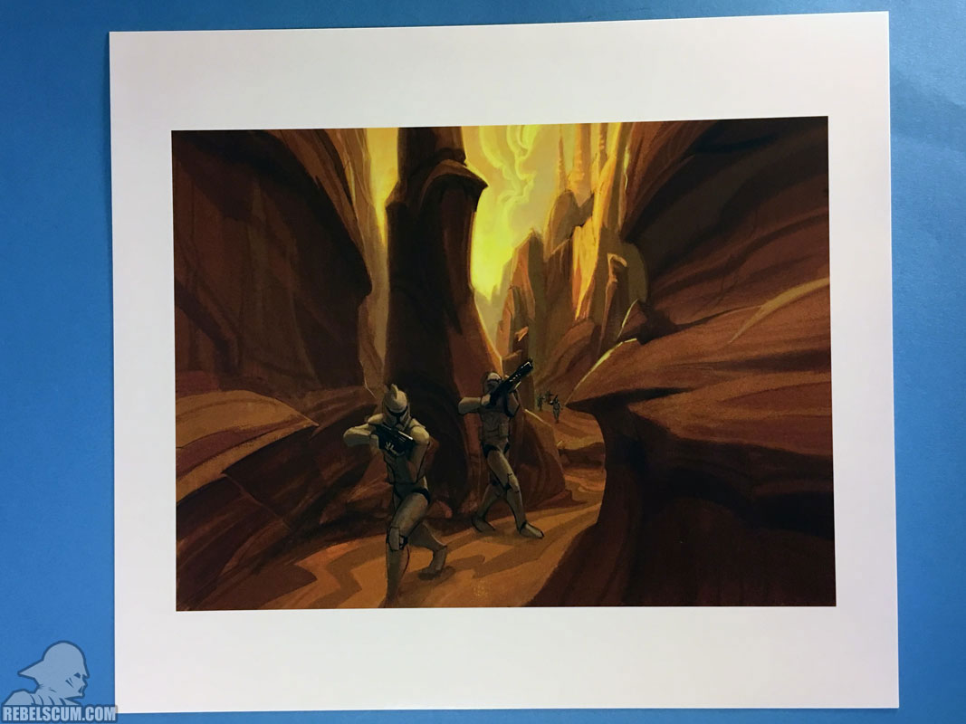 Art of Star Wars: The Clone Wars [Limited Edition] (Artwork 3)