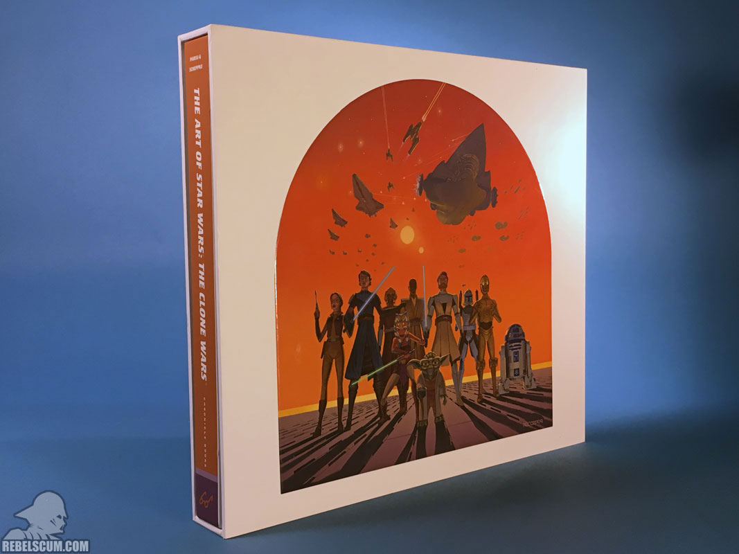 Art of Star Wars: The Clone Wars [Limited Edition] (Slipcase, side)