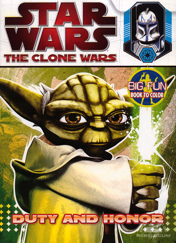 Star Wars: The Clone Wars – Duty and Honor Coloring Book - Softcover