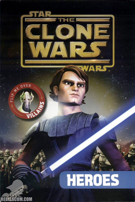 Star Wars: The Clone Wars – Heroes/Villains Flip Book - Softcover