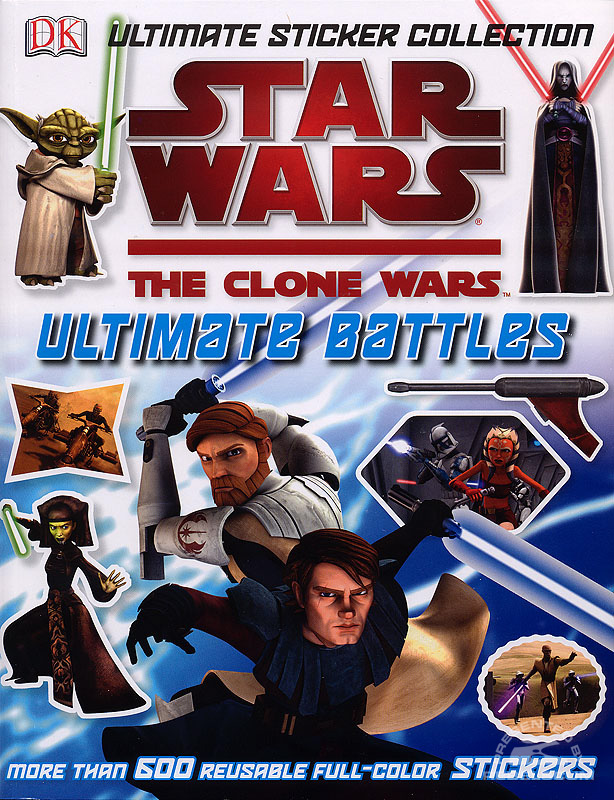 Star Wars: The Clone Wars – Ultimate Battles Sticker Collection - Softcover