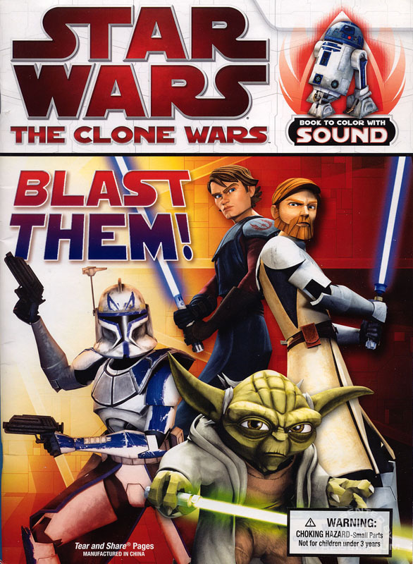 Star Wars: The Clone Wars – Blast Them! Coloring Book - Softcover