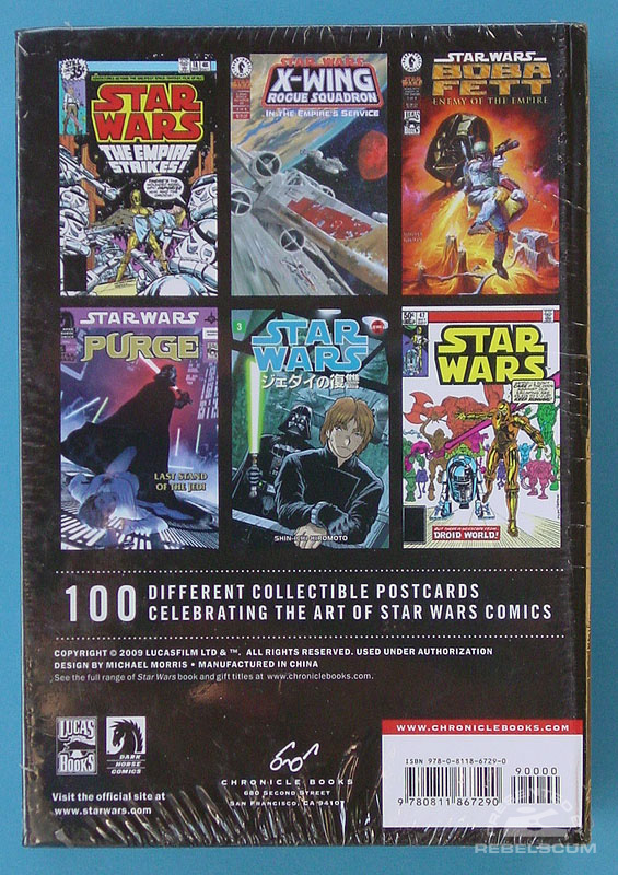 Star Wars Comics: The Art of Star Wars Comics–100 Collectible Postcards