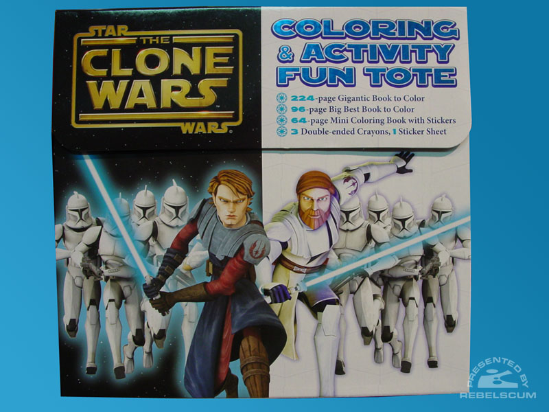 Star Wars: The Clone Wars – Coloring & Activity Fun Tote - Box Set