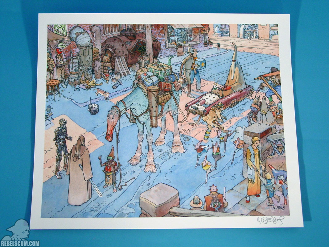 Star Wars Art: Visions LE (Print, Moebius, 10x12 giclee)
