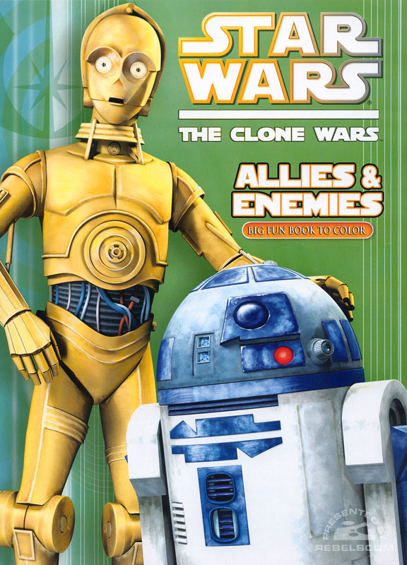 Star Wars: The Clone Wars – Allies & Enemies Coloring Book - Softcover