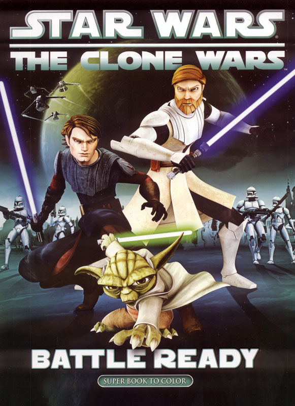 Star Wars: The Clone Wars – Battle Ready Coloring Book - Softcover