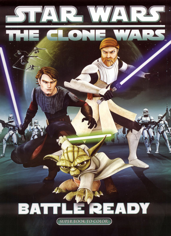 Star Wars: The Clone Wars – Battle Ready Coloring Book