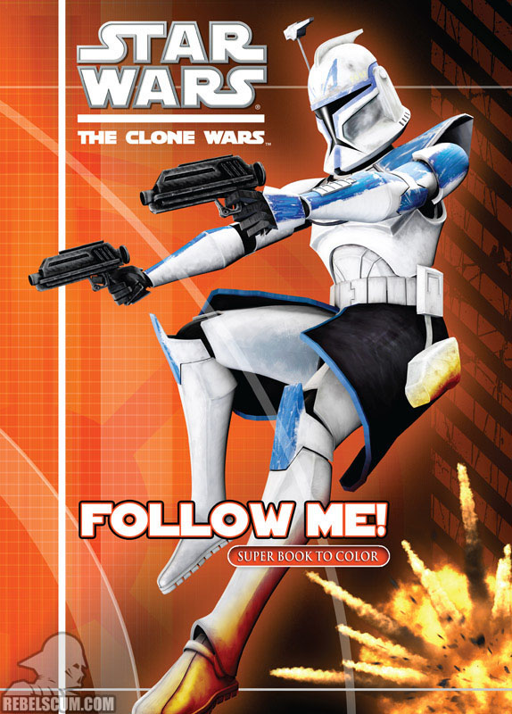 Star Wars: The Clone Wars – Follow Me! Coloring Book - Softcover