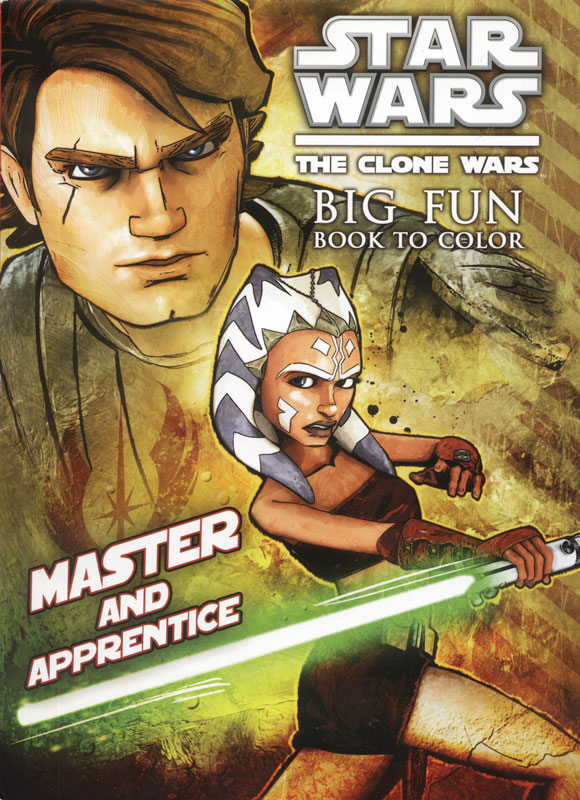 Star Wars: The Clone Wars – Master and Apprentice Coloring Book - Softcover
